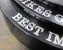 1/16" ball engraving through anodizing (0.010" deep)
