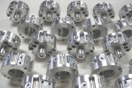 Pneumatic locking adapter coupler housings